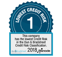 Wellsec Oy kuuluu korkeimpaan kansainväliseen Dun & Brandstreet luottoluokkaan 1.