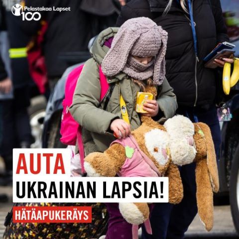 Wellsec Oy tukee Pelastakaa Lapset ry:n kautta Ukrainen lapsia ja perheitä